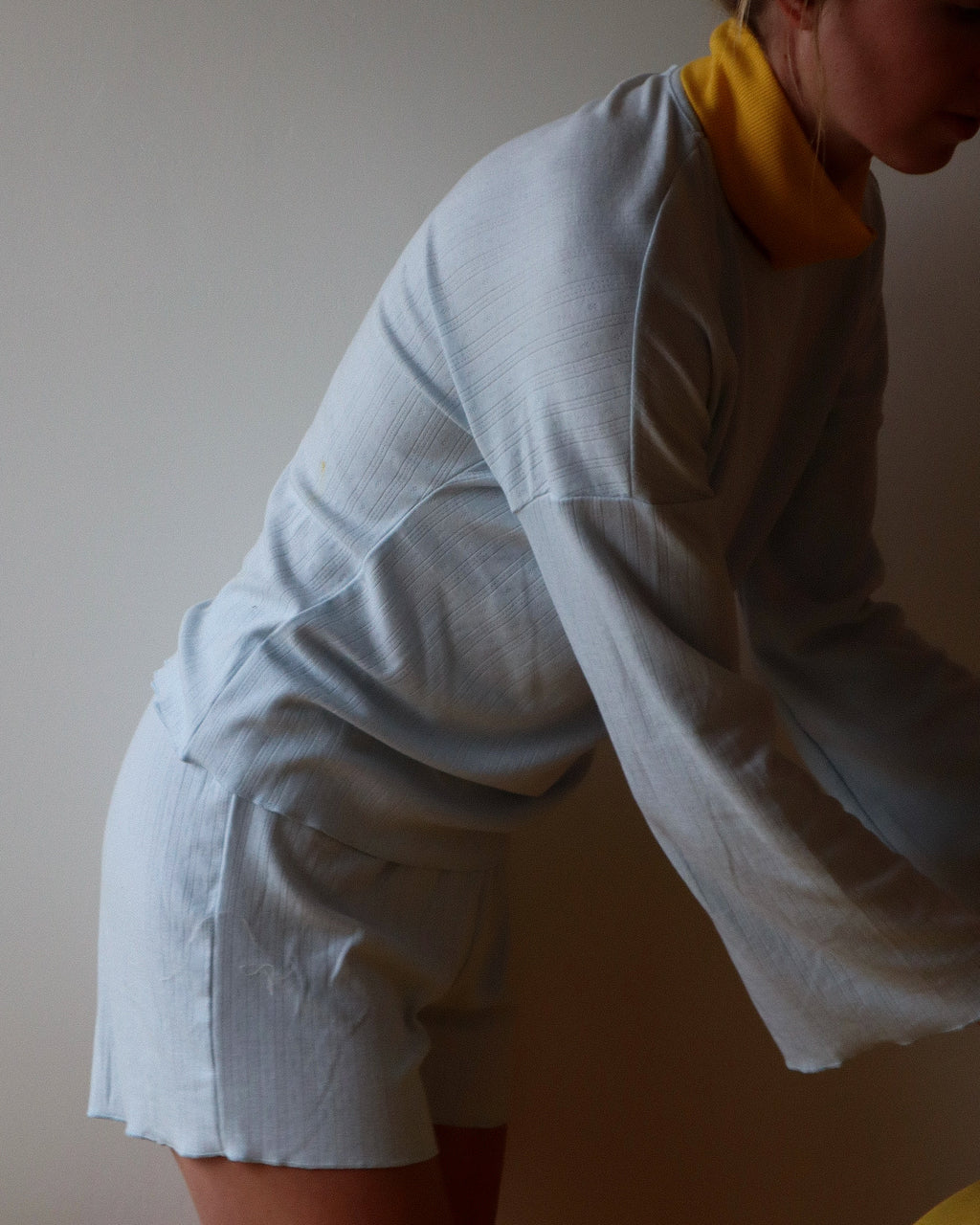 Veronica Pyjama Set, Pale Blue