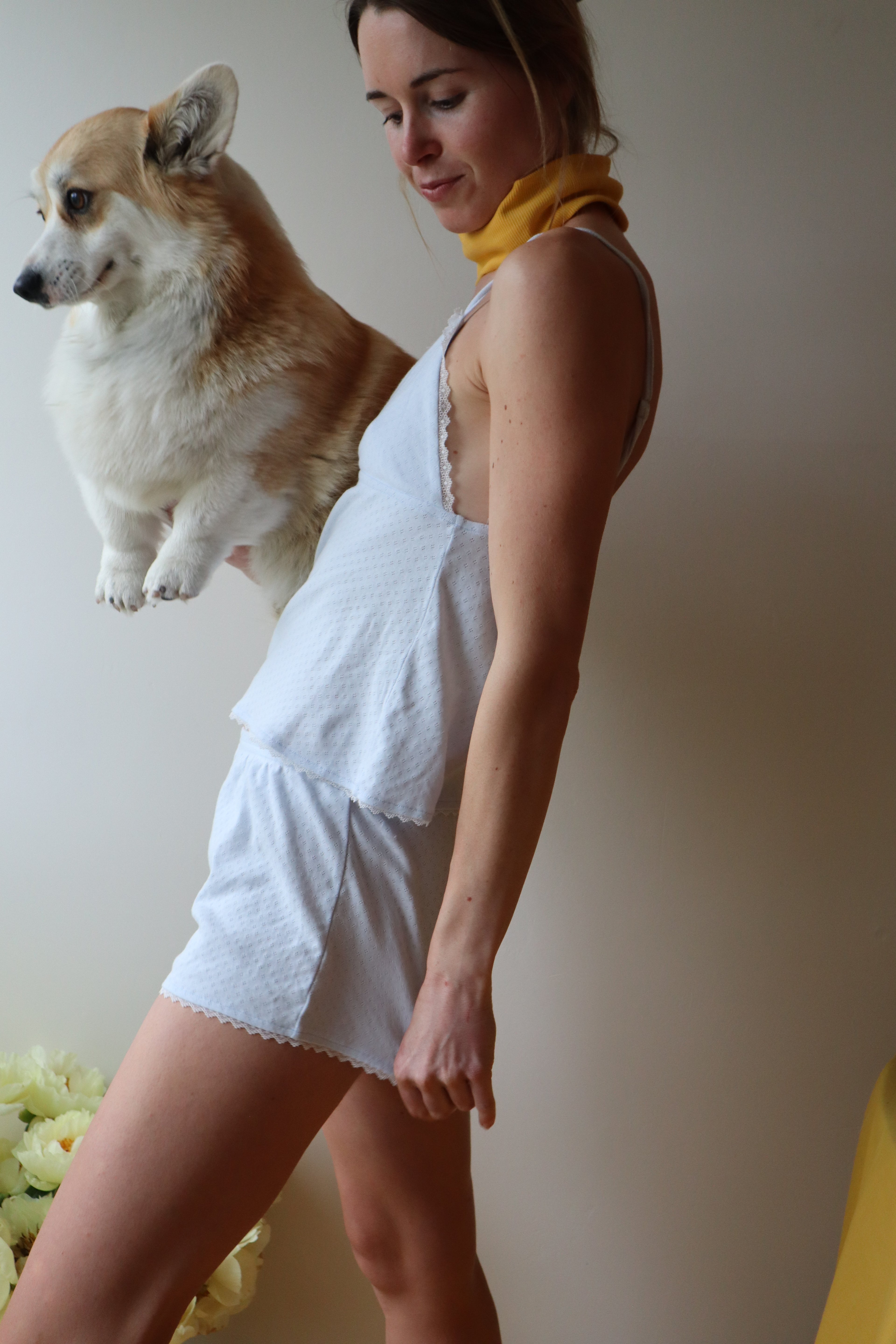 Andie Pyjama Set, Pale Blue