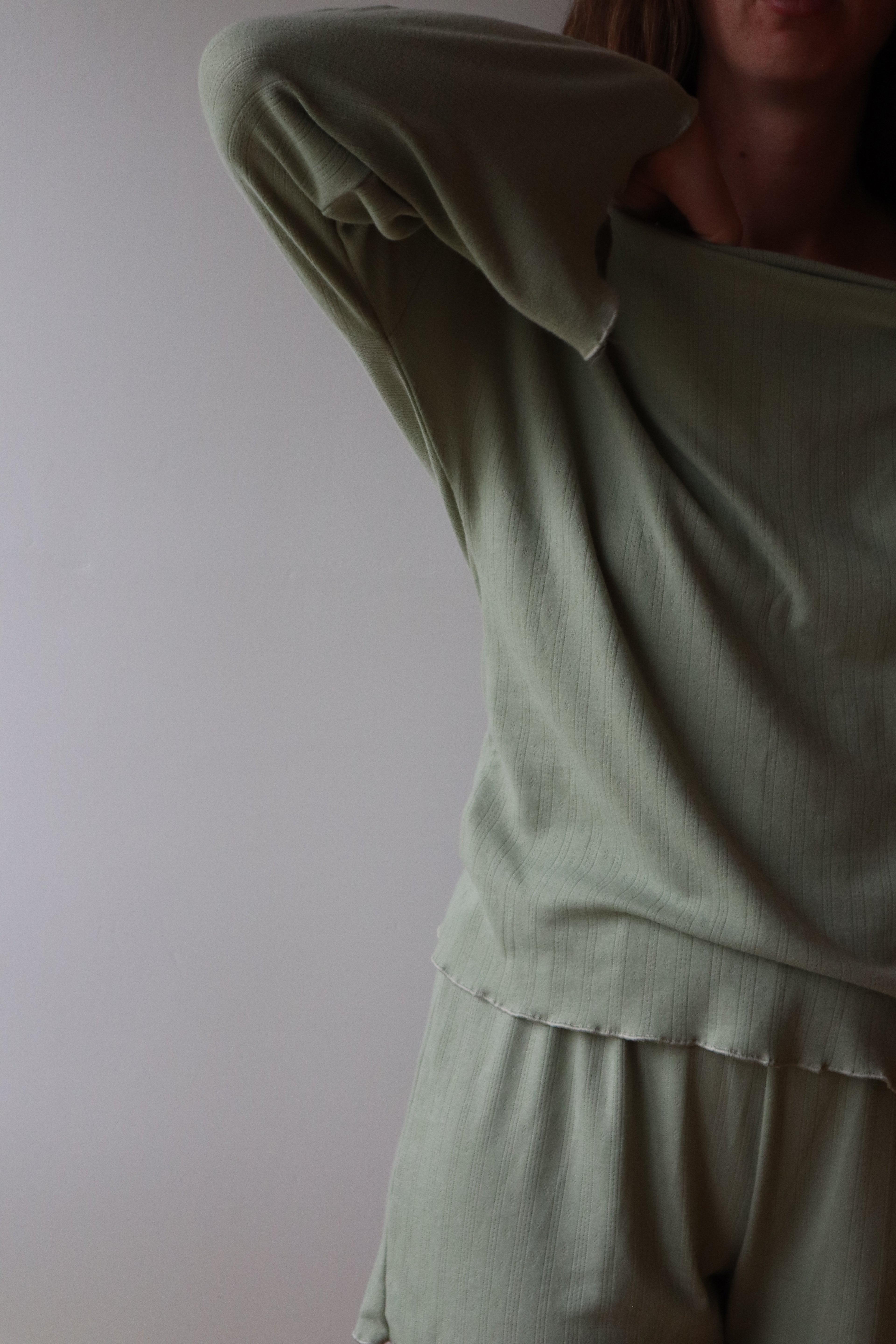 Veronica Pyjama Set, Green