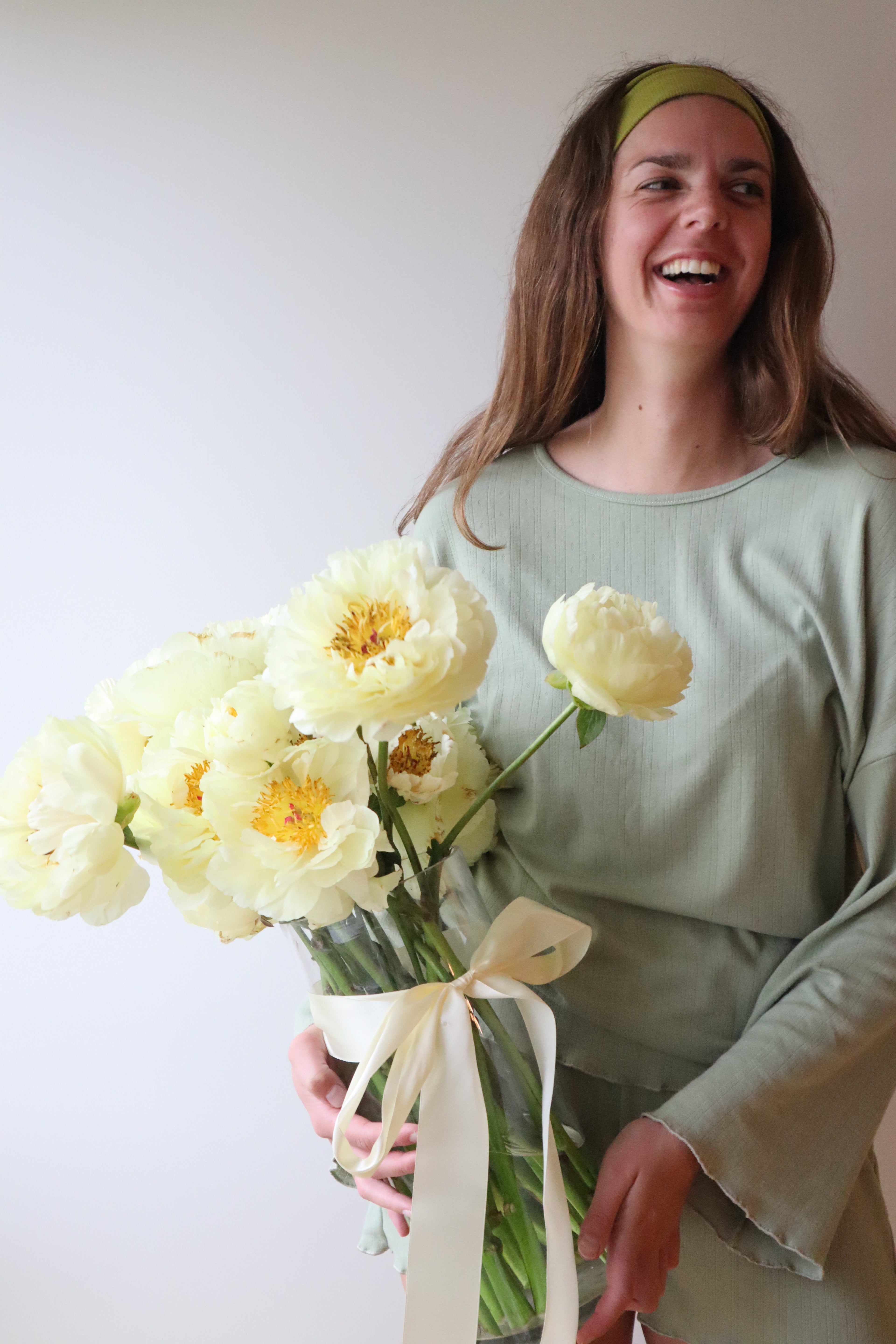 Veronica Pyjama Set, Green