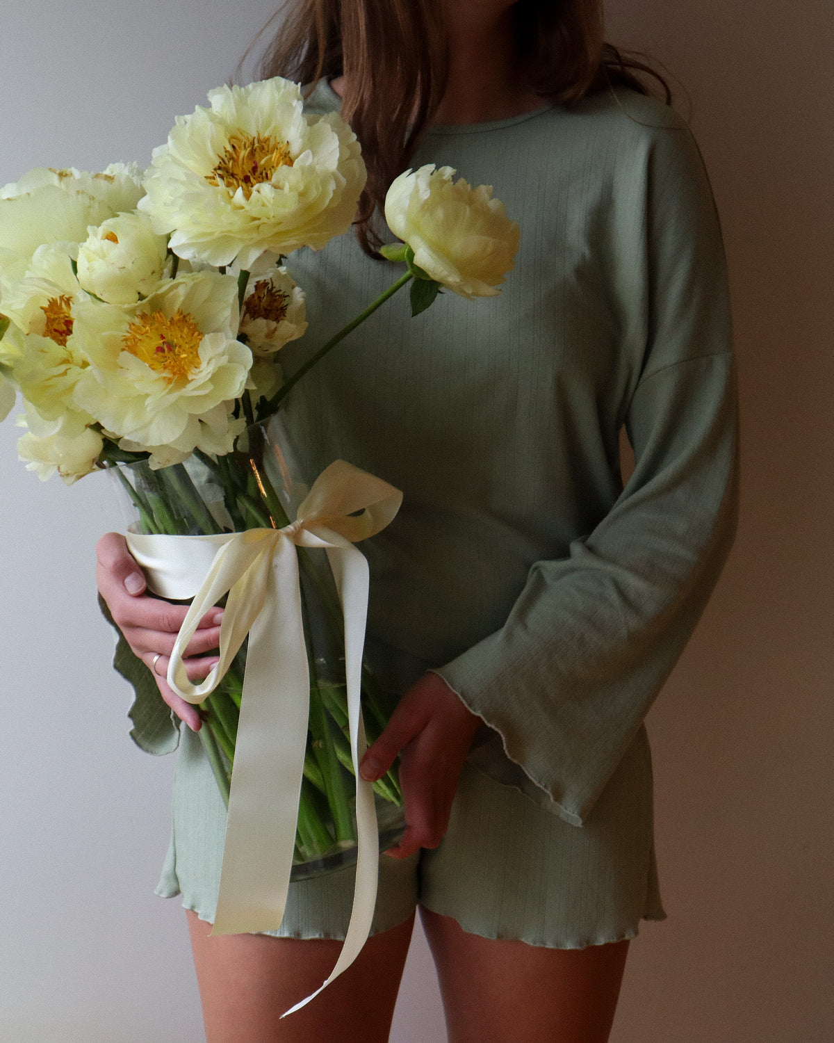 Veronica Pyjama Set, Green