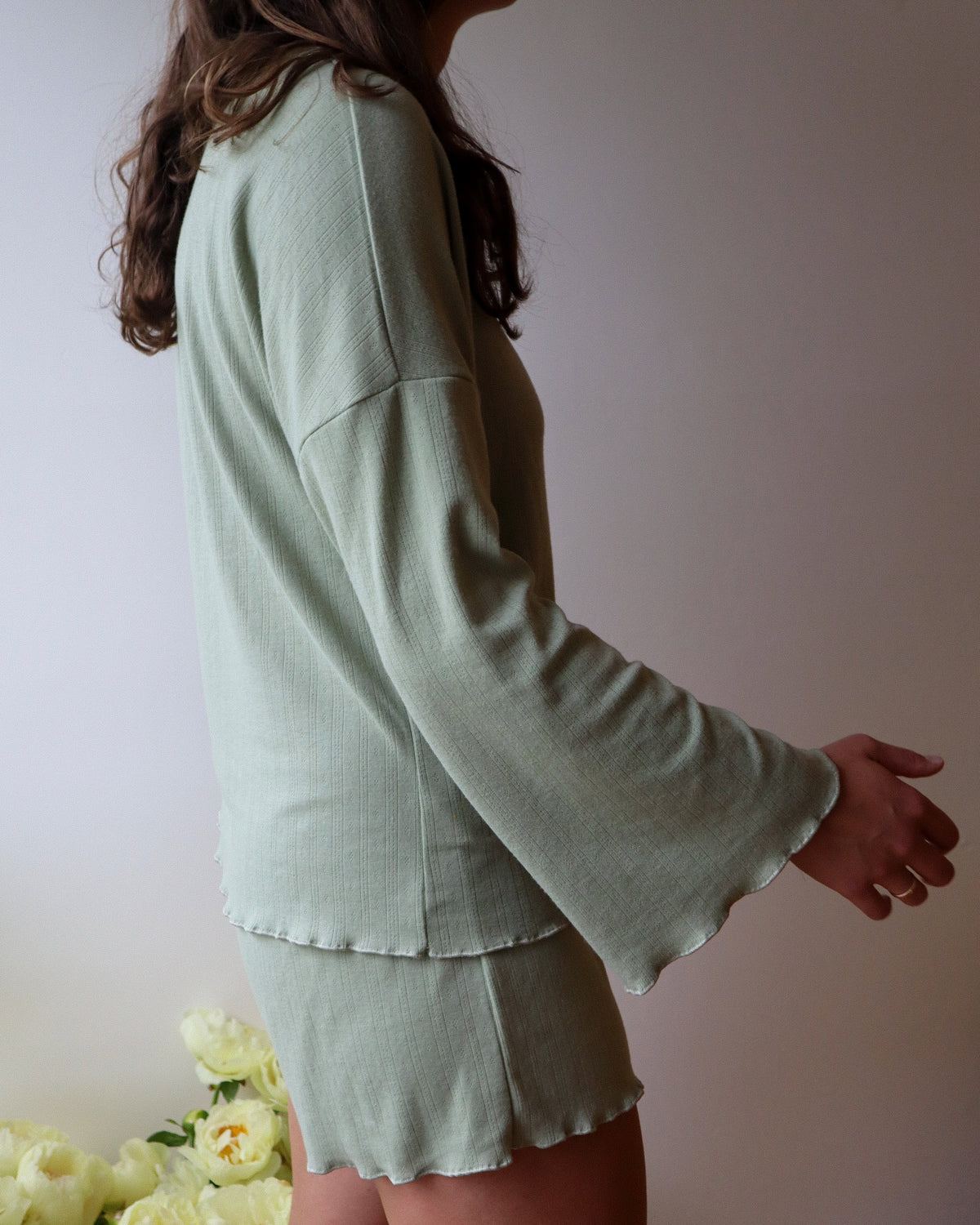 Veronica Pyjama Set, Green