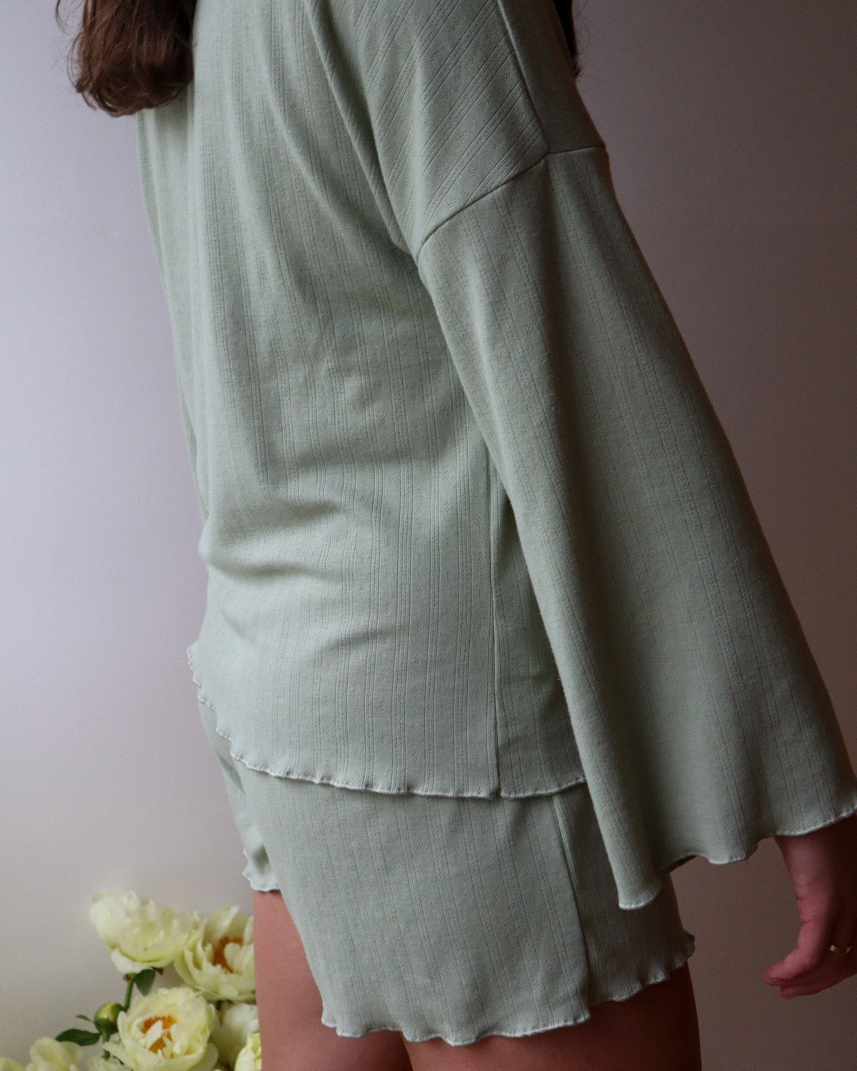Veronica Pyjama Set, Green