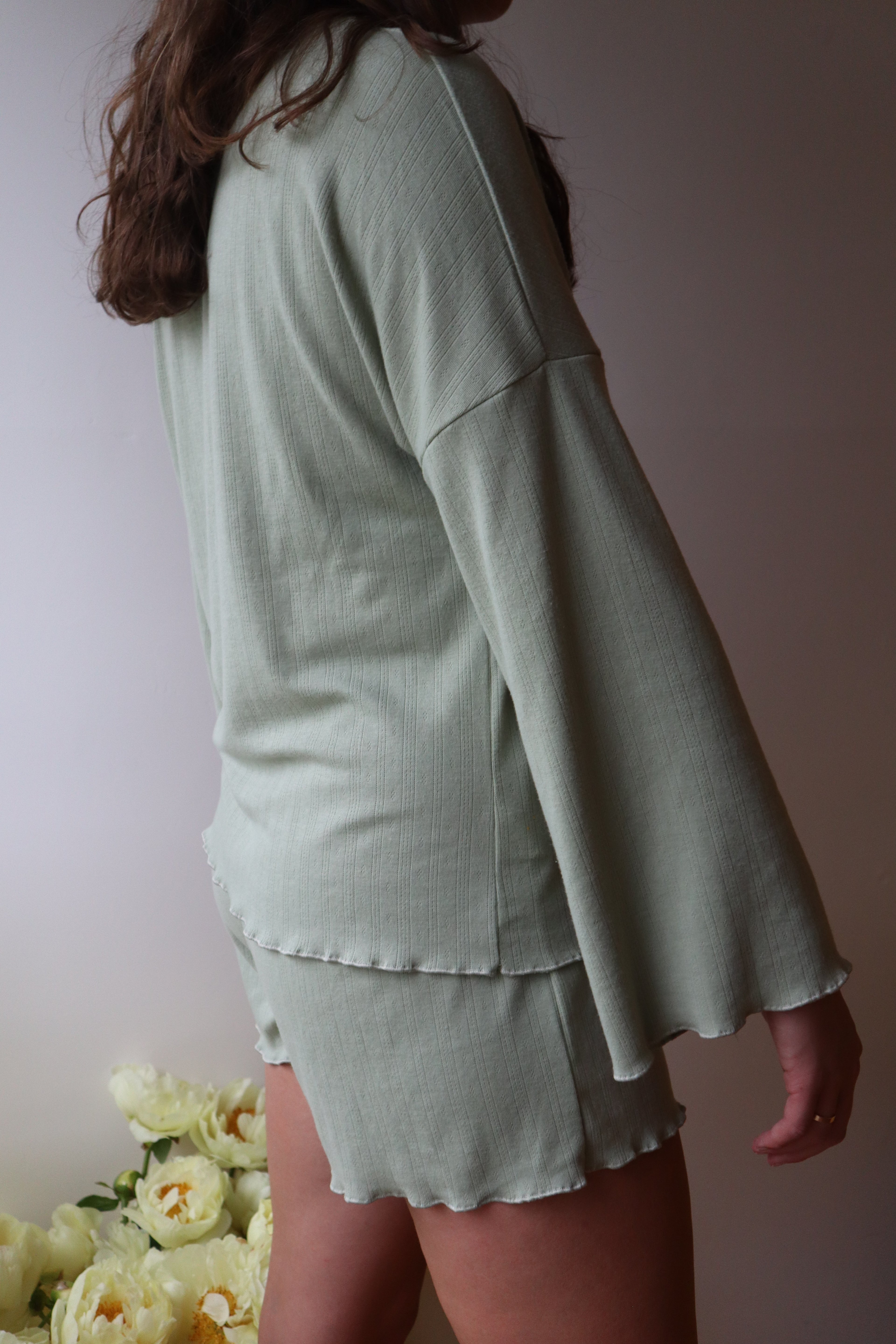 Veronica Pyjama Set, Green