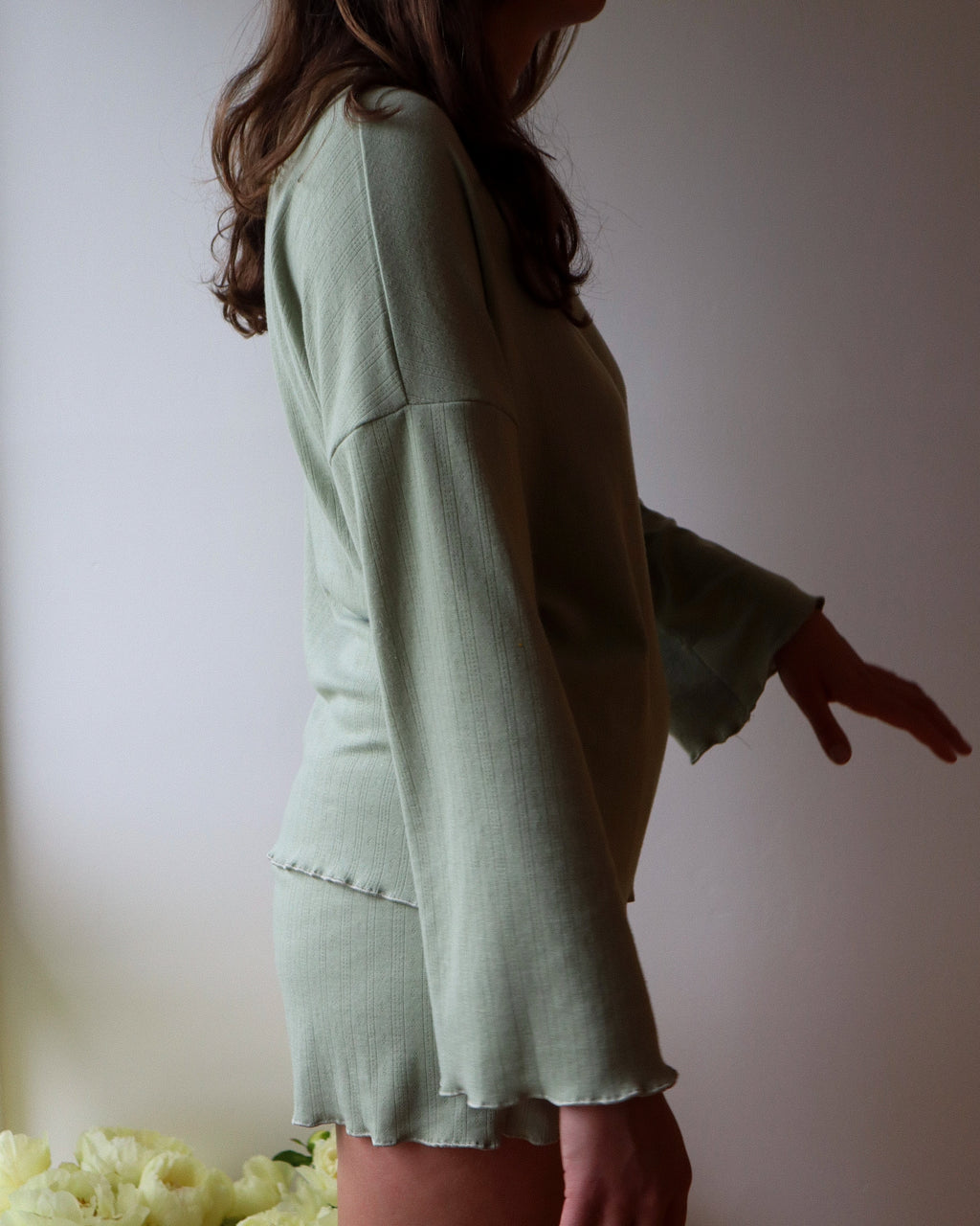 Veronica Pyjama Set, Green
