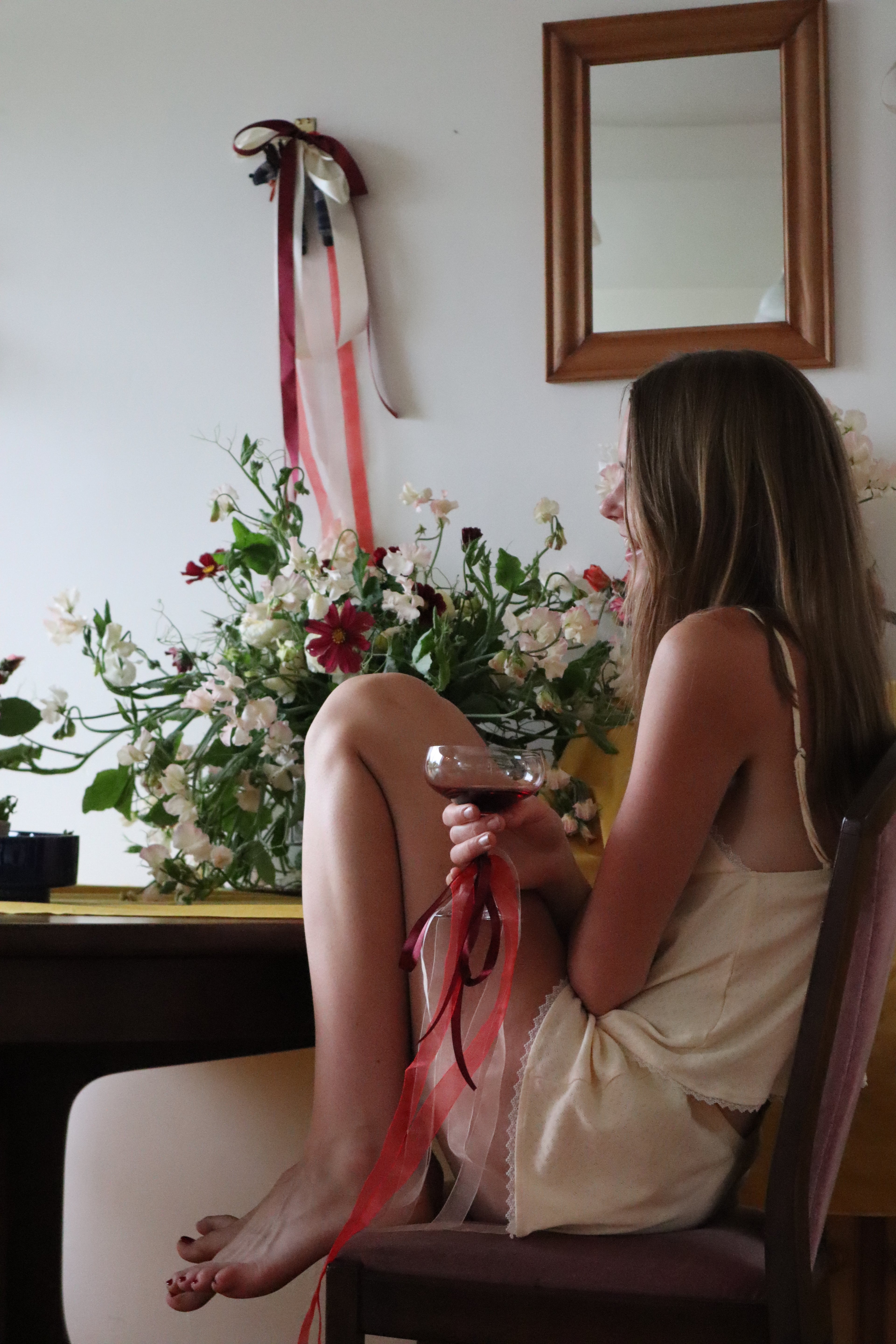 Andie Pyjama Set, Pale Yellow