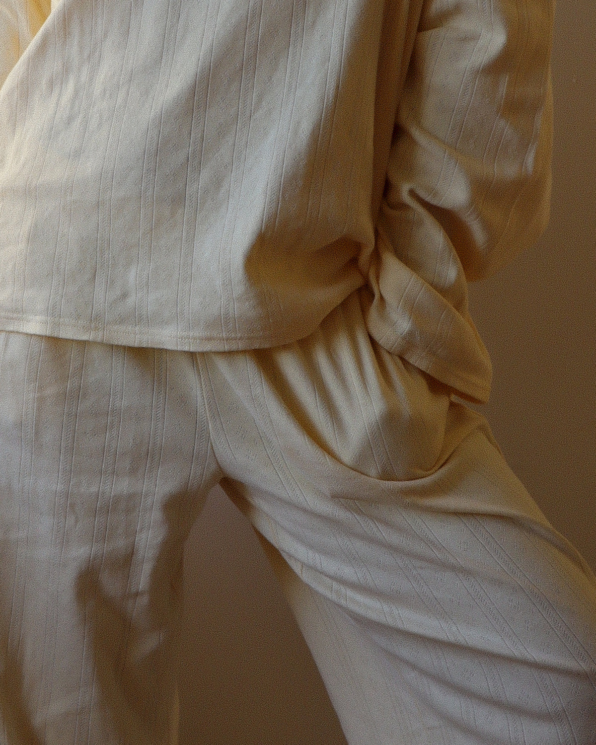 Lola Pyjama Pants, Lemon