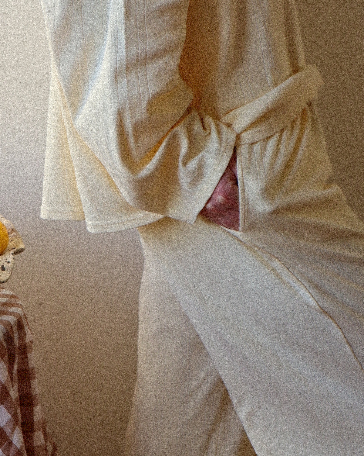 Lola Pyjama Pants, Lemon