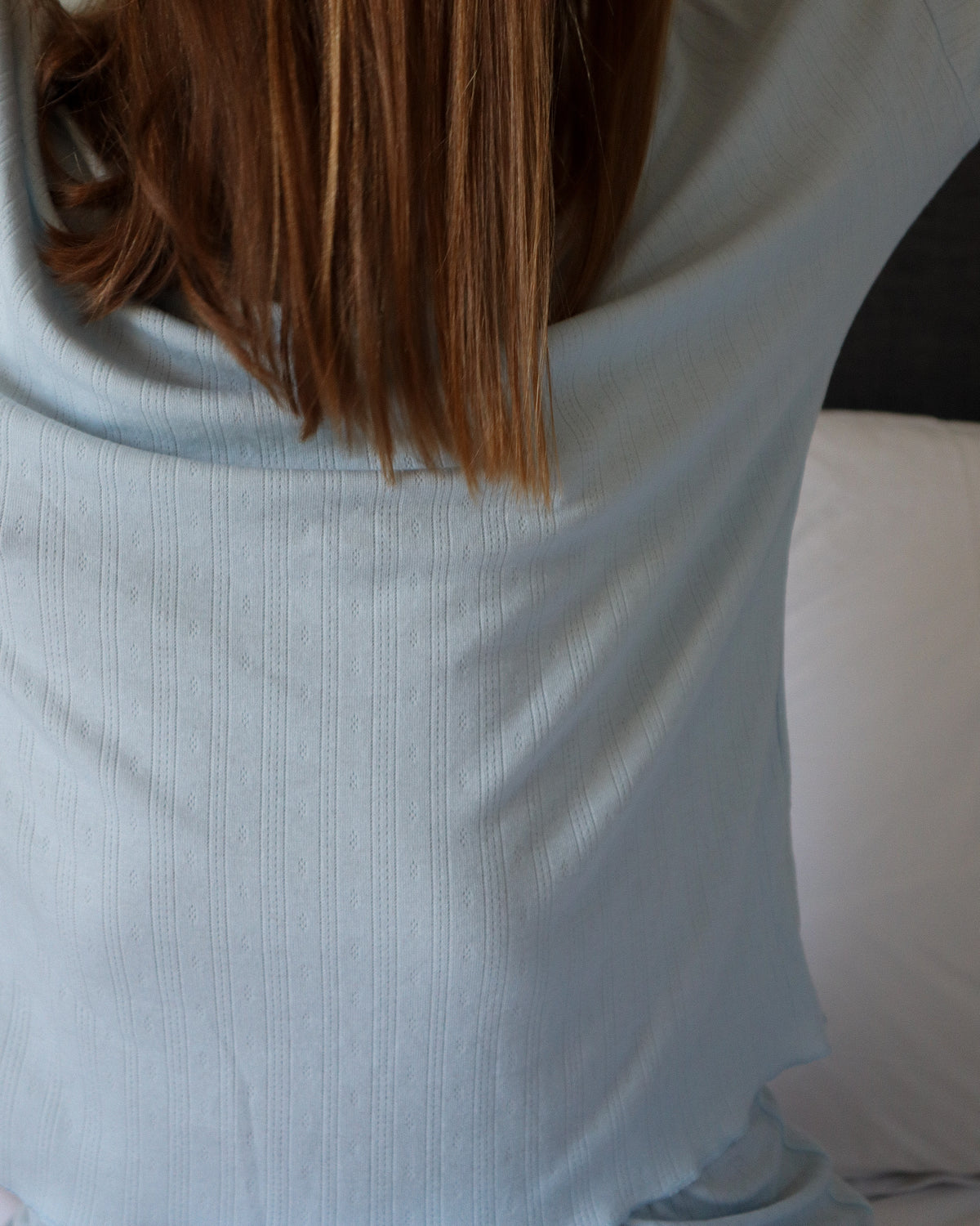 Veronica Pyjama Set, Pale Blue
