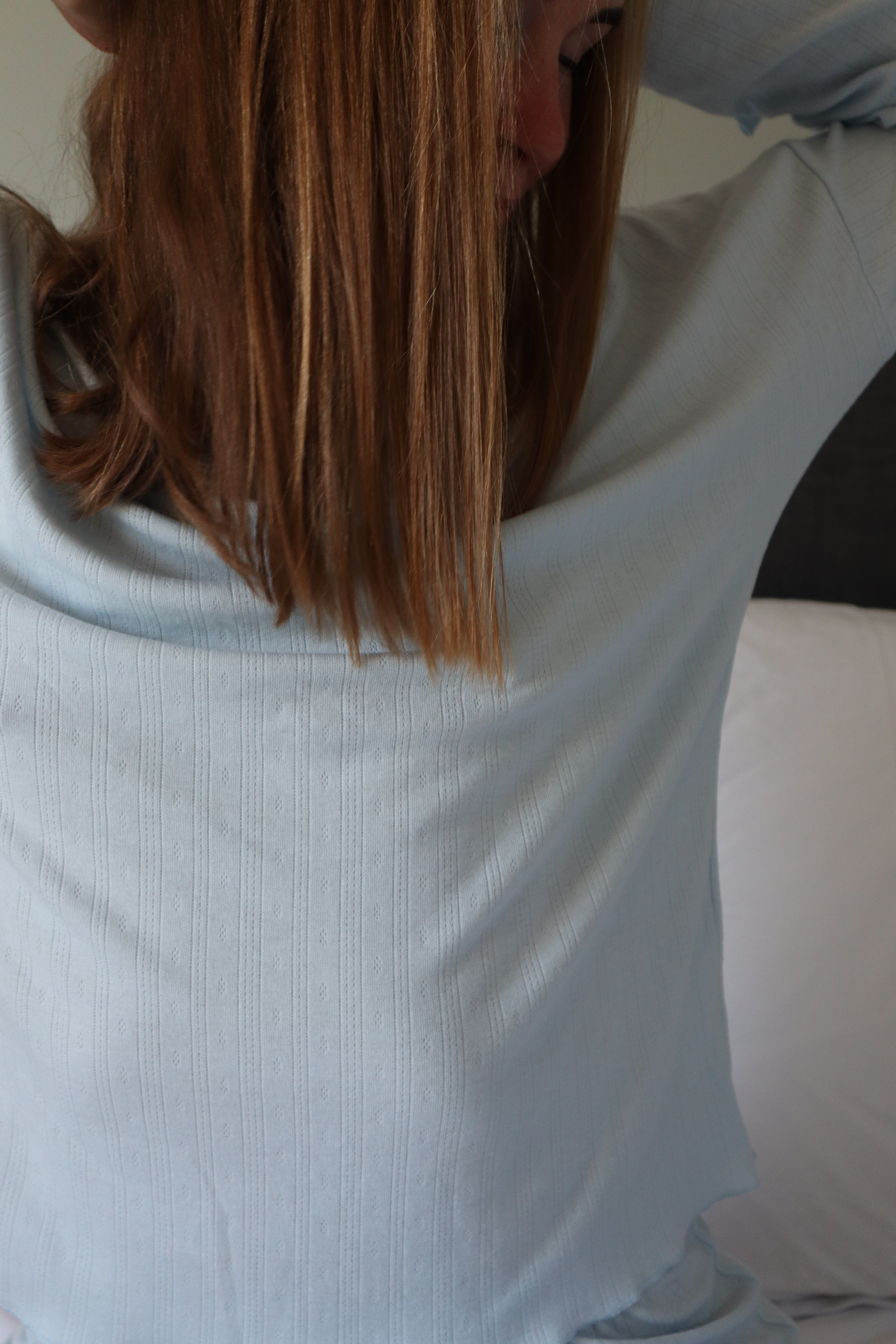 Veronica Pyjama Set, Pale Blue