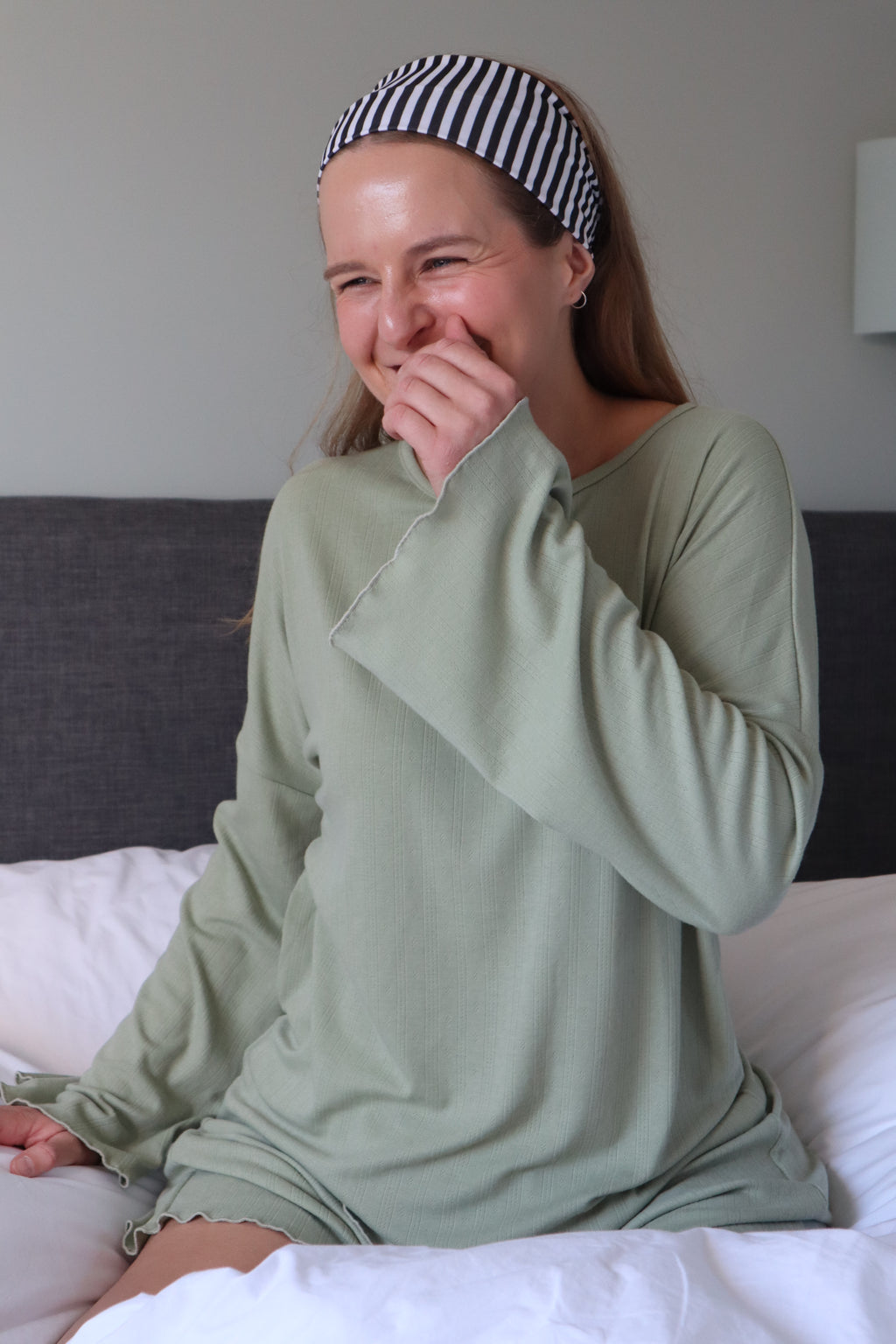 Veronica Pyjama Set, Green