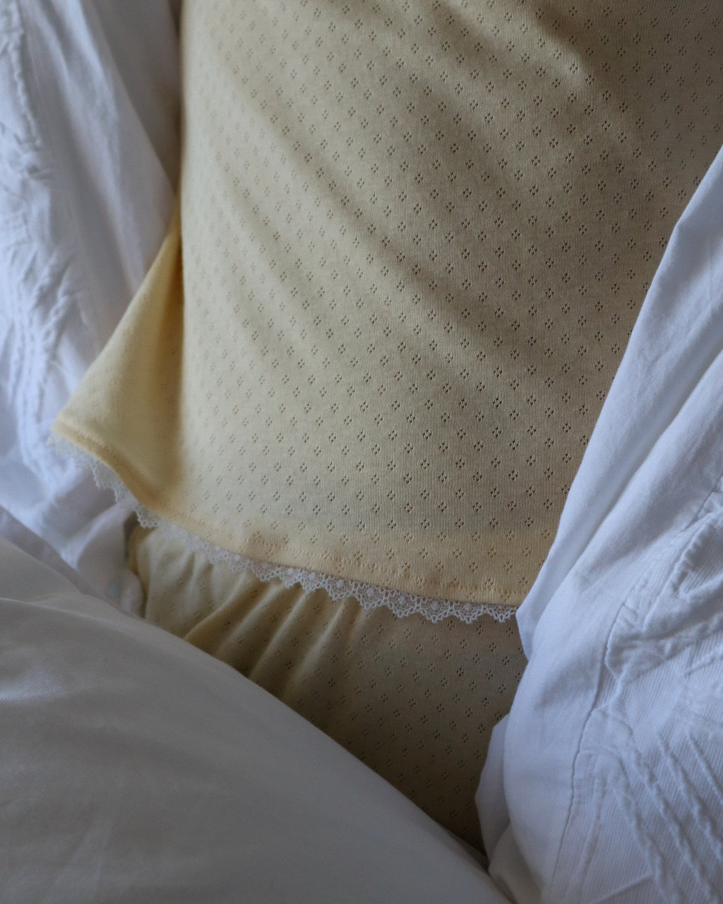 Andie Pyjama Set, Pale Yellow